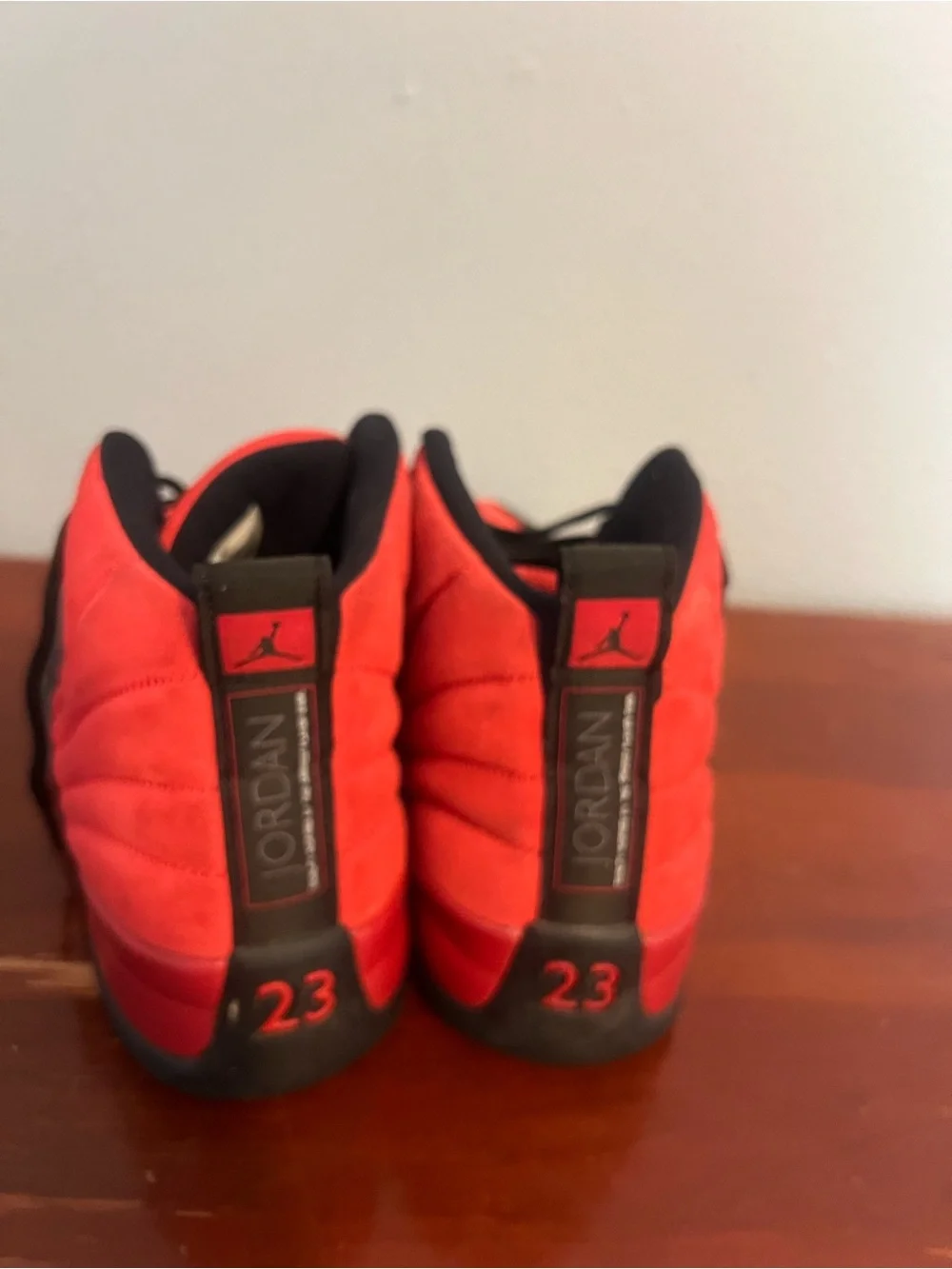 Air Jordan 12 Reverse Flu Size 14 $200 or best offer - Picture 3 of 8